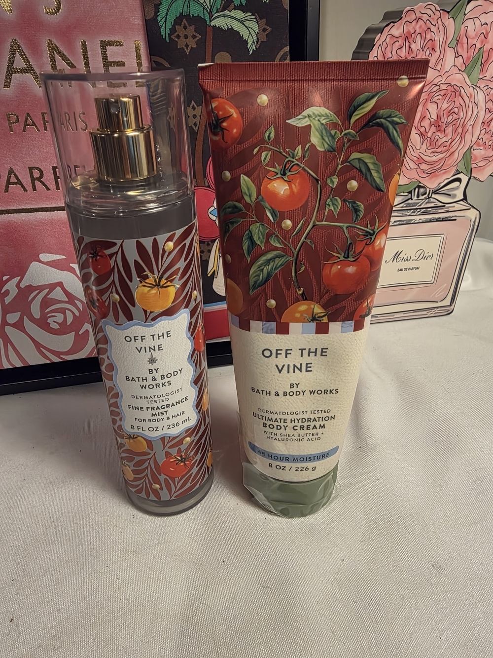 Bath & Body Works Off The Vine Body Cream & Fragrance Mist